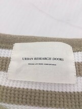 ◇ URBAN RESEARCH DOORS アーバン リサーチ ボーダー 半袖 Tシャツ カットソー サイズ40 ホワイト ベージュ系 レディース_画像4