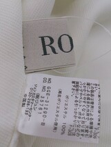 ◇ ROPE PICNIC ロペピクニック 長袖 ロング ワンピース アイボリー レディース_画像4