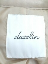 ◇ ◎ dazzlin ダズリン Aライン 長袖 トレンチコート サイズS ベージュ レディース_画像4