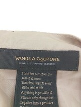 ◇ vanilla couture Aライン バックジップ 五分袖 ミニ ノーカラー ワンピース ピンクベージュ レディース_画像4