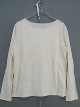 ◇ Demi-Luxe BEAMS デミルクス ビームス 長袖 Tシャツ カットソー ベージュ系 レディース_画像3