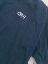 ◇ FILA フィラ 半袖 Tシャツ カットソー サイズF ネイビー系 レディース_画像7