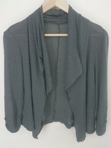 * COMME CA DU MODE Comme Ca Du Mode long sleeve knitted cardigan size 9 gray lady's 