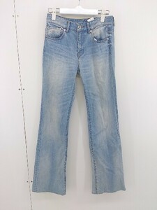 ◇ Spick & Span BLUE ブーツカット デニム ジーンズ パンツ サイズ34 インディゴ レディース