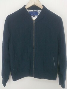 * URBAN RESEARCH ITEMS Urban Research item z long sleeve blouson jacket size 38 navy lady's 