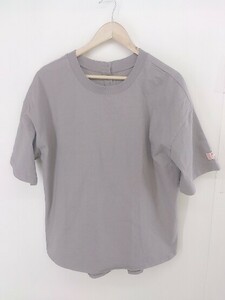 ◇ Classical Elf × JAVA 前後2WAY 五分袖 Tシャツ カットソー サイズM ベージュ系 レディース