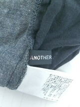 ◇ Another Edition アナザーエディション UNITED ARROWS リネン100% パンツ サイズL グレー系 レディース P_画像4