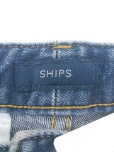 ◇ SHIPS シップス ストレッチ ワイド デニム パンツ ジーンズ サイズ36 インディゴ レディース P_画像4