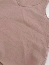 ◇ NEW HOUSE ペイント柄 Tシャツ タンクトップ アンサンブル サイズ S ブラウン ピンク レディース P_画像7
