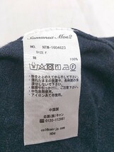 ◇ Samansa Mos2 サマンサ モスモス コットンニット 長袖 カーディガン サイズF ネイビー レディース P_画像5