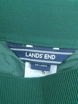 ◇ LANDS' END ランズエンド 総レース ロング フレア スカート サイズS グリーン レディース P_画像4