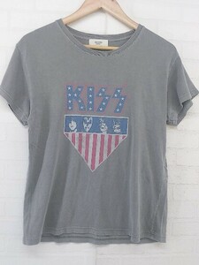 * BEAMS HEART Beams Heart short sleeves T-shirt cut and sewn gray lady's P