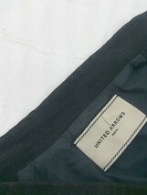 ◇ UNITED ARROWS ユナイテッドアローズ 1B ノーカラー 長袖 ジャケット サイズ38 ネイビー レディース P_画像6