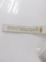 ◇ EDIT COLOGNE 水玉 ドット フリル ロング フレア スカート サイズM ブラック オフホワイト レディース P_画像4