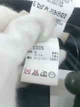 ◇ NINA RICCI ニナ リッチ 長袖 ウール ロング コート サイズF40 USA8 I44 ネイビー レディース P_画像5