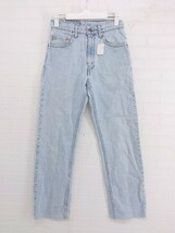 ◇ Levi's リーバイス 505 ジーンズ デニム パンツ サイズW28 L32 インディゴ レディース P_画像2