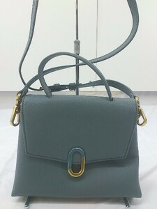 ◇ CHARLES & KEITH チャールズ＆キース 2WAY ショルダー ハンド バッグ グリーン レディース P