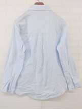 ◇ KBF アーバンリサーチ コットン100% 長袖 シャツ ブラウス サイズF ブルー レディース P_画像3
