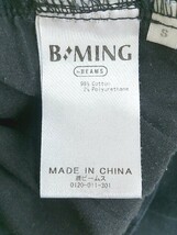 ◇ B:MING by BEAMS ビーミング by ビームス ストレッチ パンツ サイズS ブラック レディース P_画像5