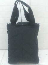 ◇ ROOTOTE ルートート キルティング ハンド バッグ ブラック レディース P_画像1