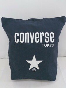 ◇ CONVERSE コンバース ロゴ ハンド トート バッグ ネイビー ホワイト レディース P