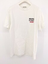◇ MILKFED. ミルクフェド プリント 半袖 Tシャツ カットソー サイズ ONE ホワイト レディース E_画像1