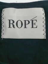 ◇ ROPE' ロペ フリル 長袖 ニット セーター サイズM ネイビー レディース P_画像4