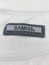 ◇ DA MISS ダミス フィットネスウェア Tシャツ パンツ セットアップ サイズM ピンク ホワイト系 レディース P_画像4