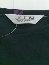 ◇ JUDY COLLECTION 花柄 フラワー ノースリーブ ロング ワンピース ネイビー レディース P_画像4