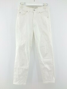 * nano universe Nano Universe stretch pants size 36 eggshell white lady's P