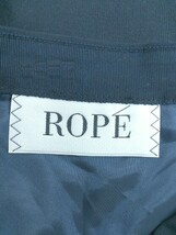 ◇ ROPE' ロペ 膝丈 フレア スカート サイズ38 ネイビー系 レディース P_画像4