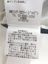 ◇ PLST プラステ ウエストゴム 膝下丈 タイト ナロー スカート サイズ2 ネイビー ホワイト系 レディース P_画像6