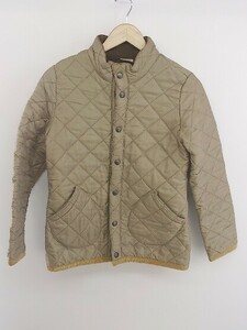 ◇ THE SMOCK SHOP 中綿フェザー キルティング 長袖 ジャケット ブルゾン サイズXS ベージュ レディース P