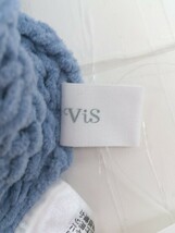 ◇ ViS ビス バックリボン ケーブル編み 長袖 ニット セーター サイズF ブルー レディース P_画像4