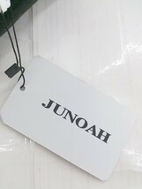 ■ ◎ JUNOAH ジュノア タグ付き 長袖 ガウンコート サイズ M ブラック レディース P_画像6