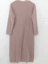 ◇ MISCH MASCH ミッシュマッシュ 長袖 ニットコート サイズM ピンク レディース P_画像3