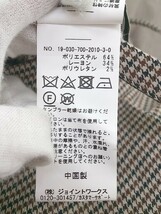 ◇ Simplicite シンプリシテェ 千鳥格子 サロペット ブラウン ブラック レディース P_画像5