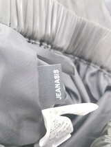 ◇ JEANASIS ジーナシス サテン調 ウエストゴム ロング ギャザー スカート サイズF ブラック レディース P_画像4