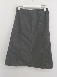 ◇ United Colors of Benetton растягиваемой джинсовой джинсовой нижний белье Узкая юбка размером 38 charcal grey Ladies p