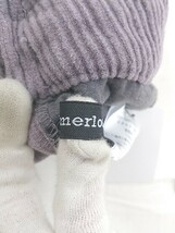 ◇ merlot メルロー コーデュロイ ウエストゴム パンツ パープル レディース P_画像4