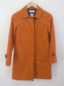 * Vert Dense Vert Dense long sleeve turn-down collar coat size 2 orange lady's P