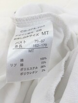 ◇ Sunny clouds サニークラウズ Tシャツ 半袖 ミニ ワンピース サイズMT ホワイト系 レディース P_画像5