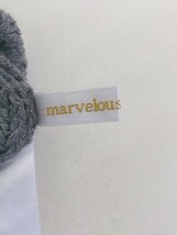 ◇ marvelous by PIERROT タートルネック 長袖 ミニ ニットワンピース サイズL グレー系 ライトグレー系 レディース P_画像4