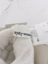 ◇ mysty woman ミスティウーマン ロング ジャンパースカート サイズF ベージュ系 レディース P_画像4