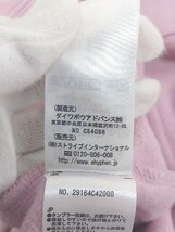 ◇ Champion チャンピオン 裏起毛 キッズ 子供服 長袖 ミニ ワンピース サイズ160 ピンク レディース P_画像6