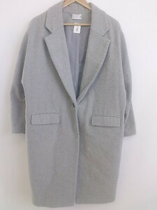 * KBFke- Be efURBAN RESEARCH длинный рукав пальто размер ONE серый серия женский P