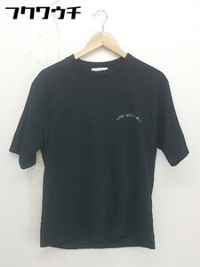 ◇ PUBLIC TOKYO パブリック トウキョウ バックプリント 半袖 Tシャツ カットソー サイズ１ ブラック メンズ