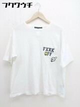 ◇ STUD MUFFIN スタッドマフィン ロゴ 半袖 Tシャツ カットソー サイズ 2 ホワイト メンズ_画像2