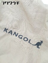 ◇ KANGOL カンゴール ロゴ 刺繍 長袖 シャツ サイズS ベージュ メンズ_画像6
