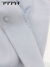 ■ PROPORTION BODY DRESSING 長袖 ノーカラー コート サイズ2 ライトグレー レディース_画像7
